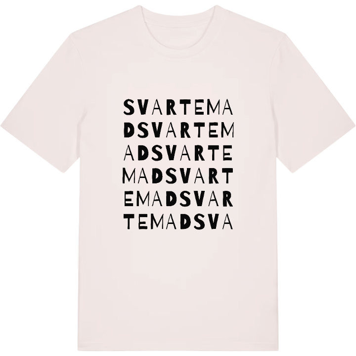 Svartemad ordlek t-shirt – t-shirt från PinShirt
