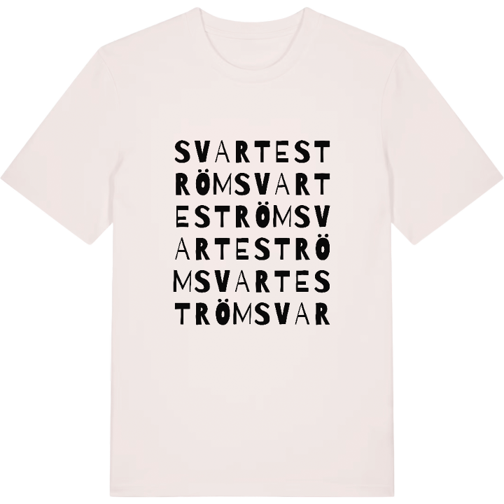 Svarteström ordlek t-shirt – t-shirt från PinShirt