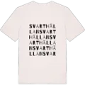 Svarthällan ordlek t-shirt