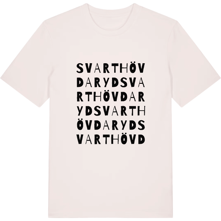 Svarthövdaryd ordlek t-shirt – t-shirt från PinShirt