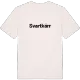 Svartkärr fetstil t-shirt