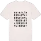 Svartkärr ordlek t-shirt