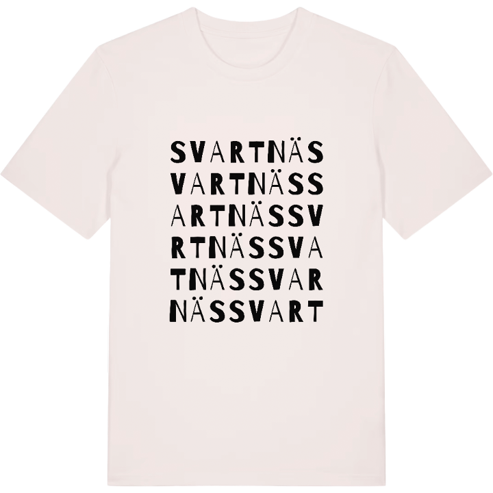 Svartnäs ordlek t-shirt – t-shirt från PinShirt