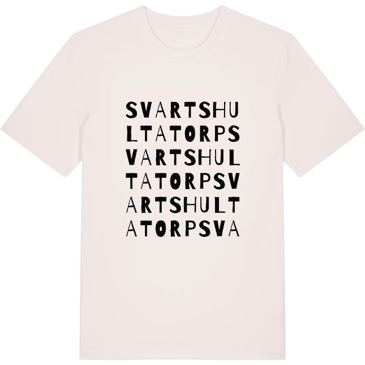 Svartshultatorp ordlek t-shirt – t-shirt från PinShirt