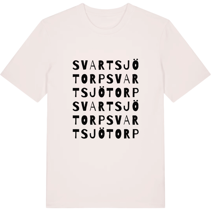 Svartsjötorp ordlek t-shirt – t-shirt från PinShirt