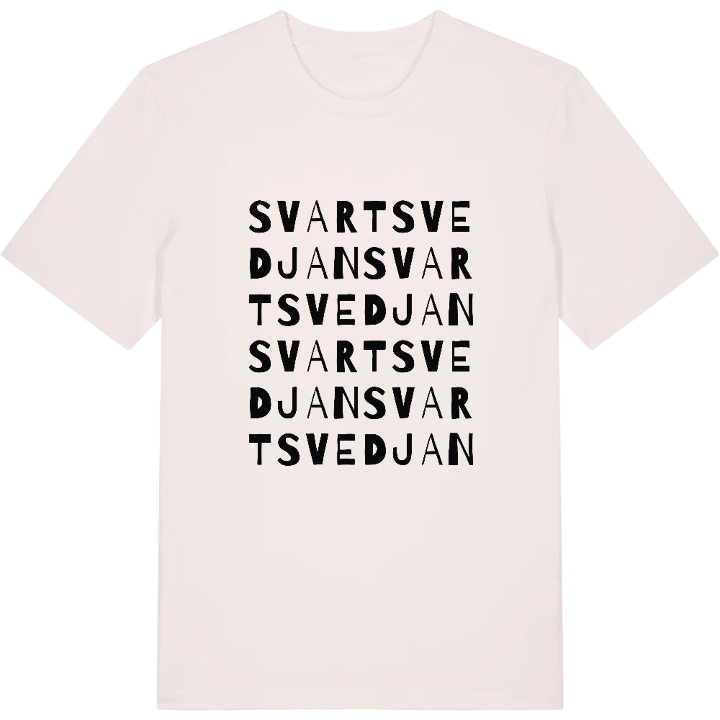 Svartsvedjan ordlek t-shirt – t-shirt från PinShirt