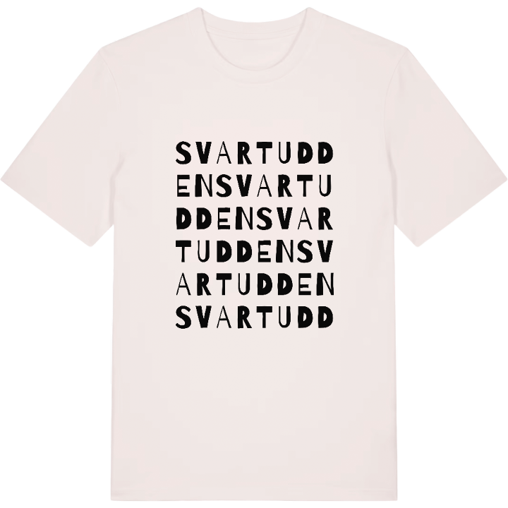 Svartudden ordlek t-shirt – t-shirt från PinShirt