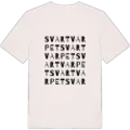 Svartvarpet ordlek t-shirt