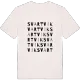 Svartvik ordlek t-shirt