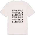 Svarvarehult ordlek t-shirt