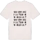 Svarvarehult ordlek t-shirt