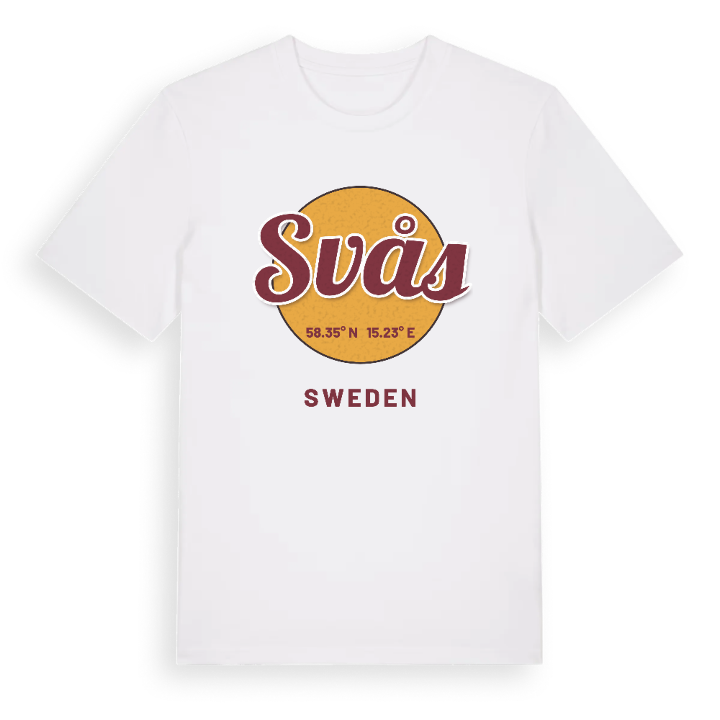Svås cirkel t-shirt – t-shirt från PinShirt