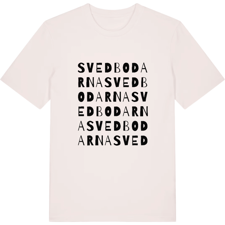 Svedbodarna ordlek t-shirt – t-shirt från PinShirt