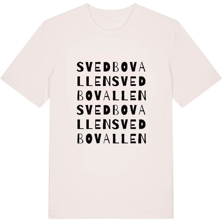 Svedbovallen ordlek t-shirt – t-shirt från PinShirt
