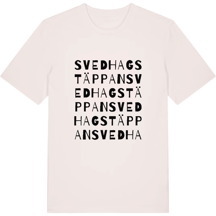 Svedhagstäppan ordlek t-shirt – t-shirt från PinShirt