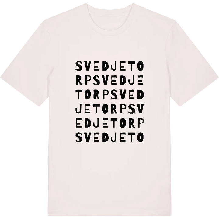 Svedjetorp ordlek t-shirt – t-shirt från PinShirt