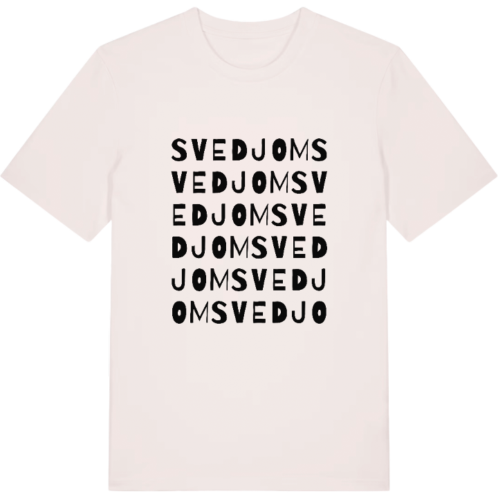 Svedjom ordlek t-shirt – t-shirt från PinShirt