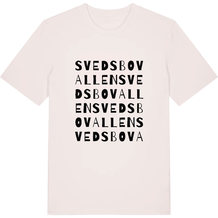 Svedsbovallen ordlek t-shirt – t-shirt från PinShirt