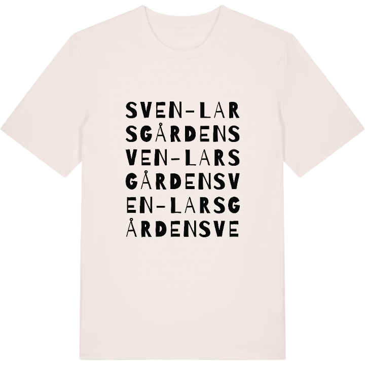 Sven-Larsgården ordlek t-shirt – t-shirt från PinShirt