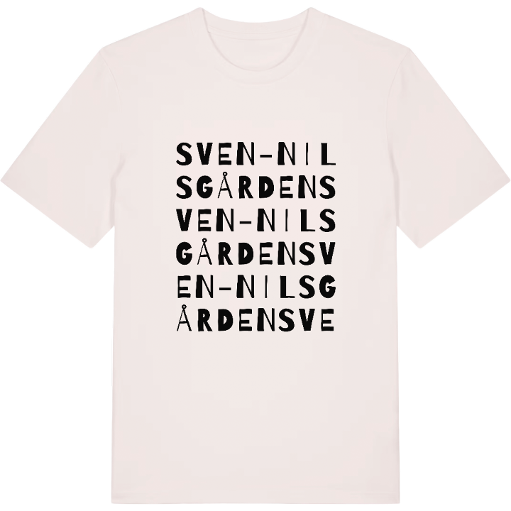 Sven-Nilsgården ordlek t-shirt – t-shirt från PinShirt