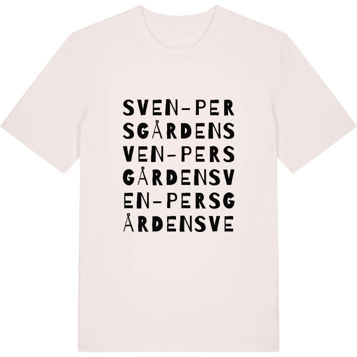 Sven-Persgården ordlek t-shirt – t-shirt från PinShirt