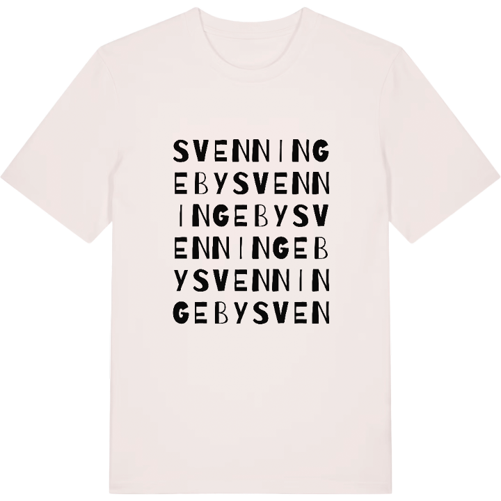 Svenningeby ordlek t-shirt – t-shirt från PinShirt
