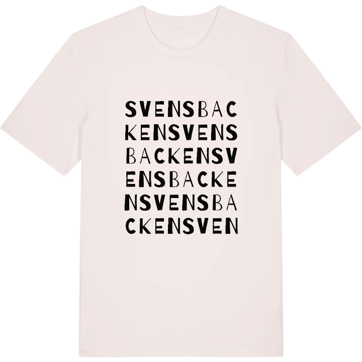Svensbacken ordlek t-shirt – t-shirt från PinShirt