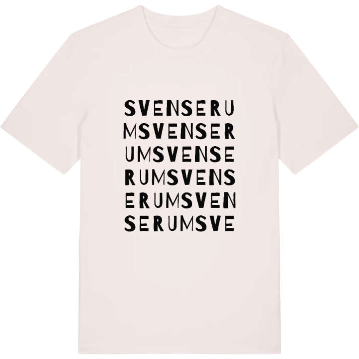 Svenserum ordlek t-shirt – t-shirt från PinShirt