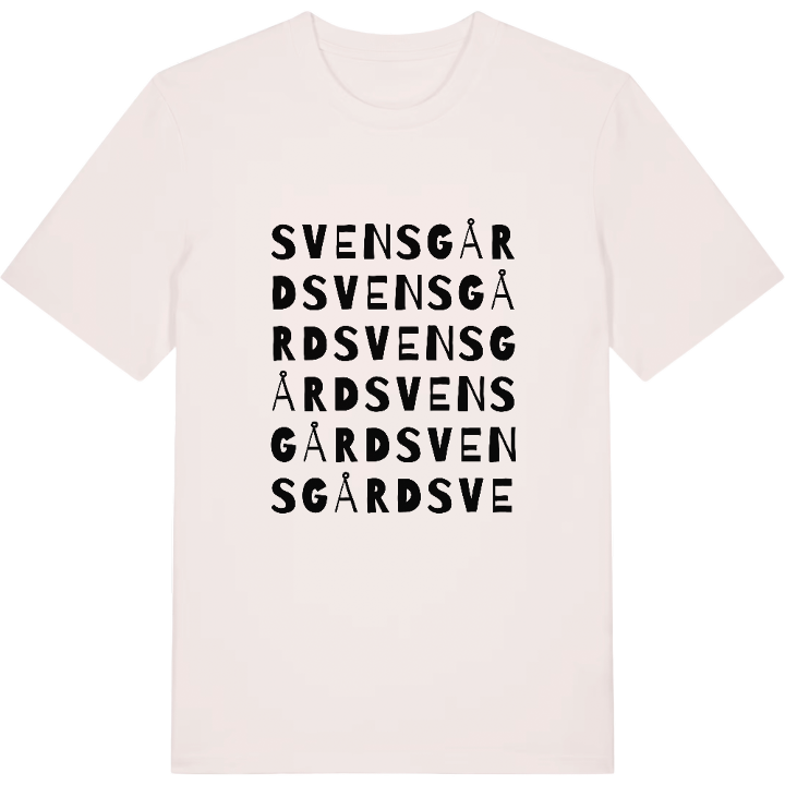 Svensgård ordlek t-shirt – t-shirt från PinShirt