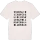 Svenskholen ordlek t-shirt