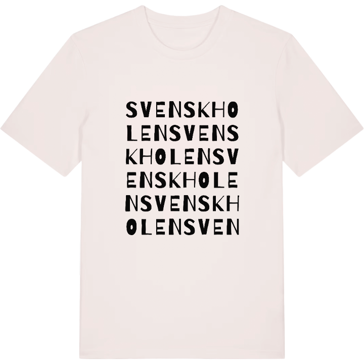 Svenskholen ordlek t-shirt – t-shirt från PinShirt