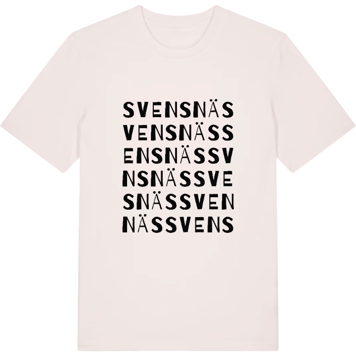 Svensnäs ordlek t-shirt – t-shirt från PinShirt