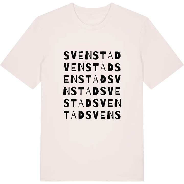 Svenstad ordlek t-shirt – t-shirt från PinShirt