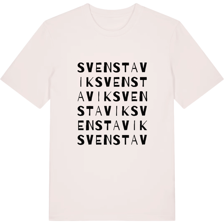 Svenstavik ordlek t-shirt – t-shirt från PinShirt