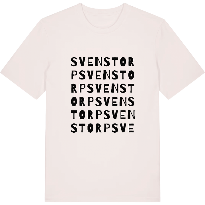 Svenstorp ordlek t-shirt – t-shirt från PinShirt