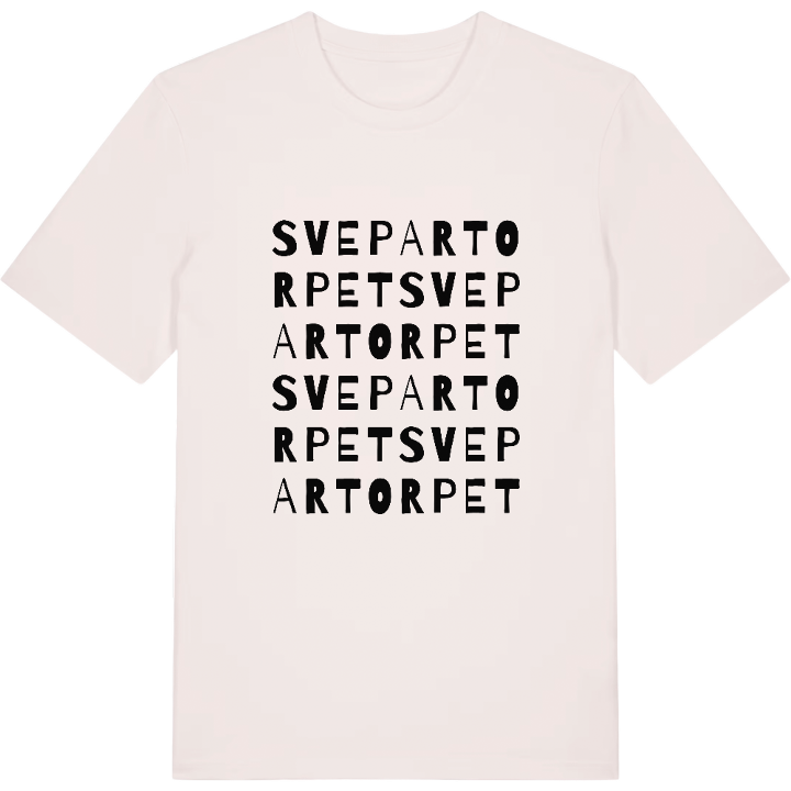 Svepartorpet ordlek t-shirt – t-shirt från PinShirt