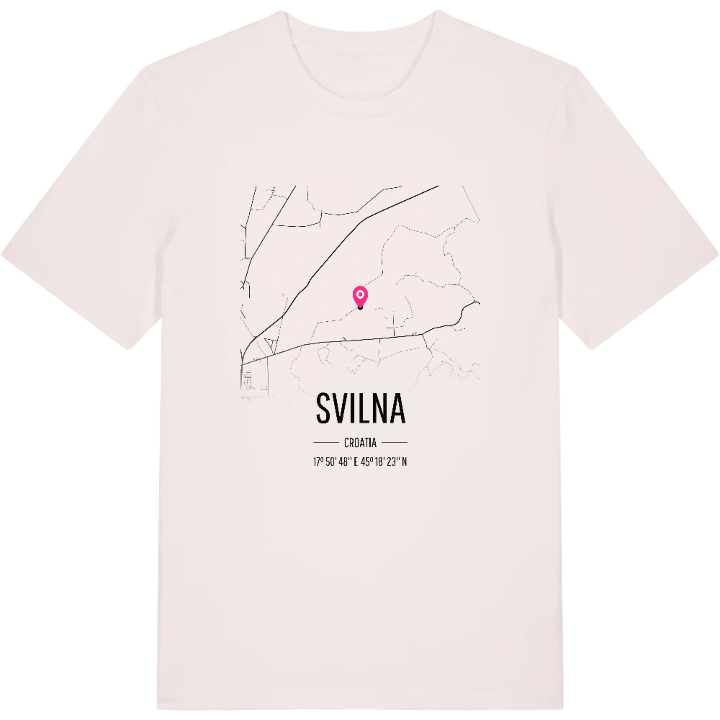 Svilna karta t-shirt – t-shirt från PinShirt