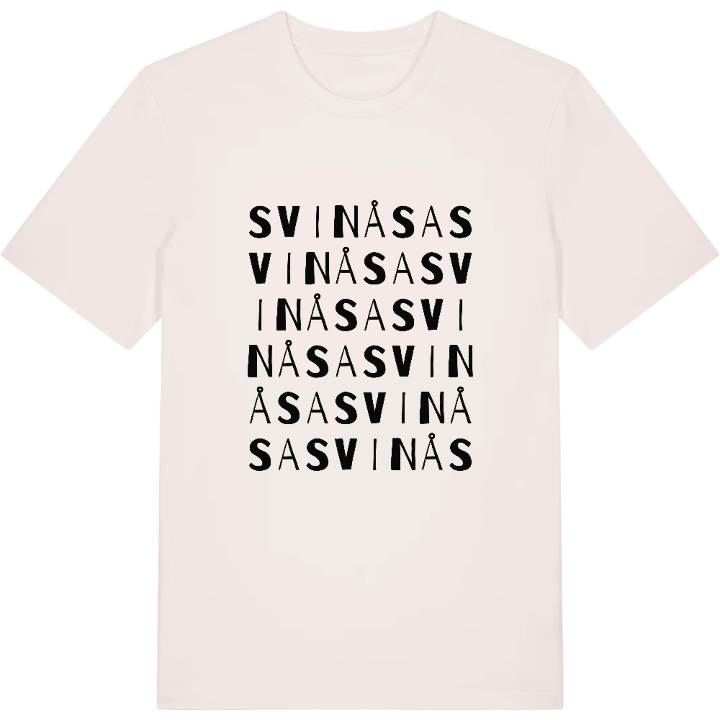 Svinåsa ordlek t-shirt – t-shirt från PinShirt