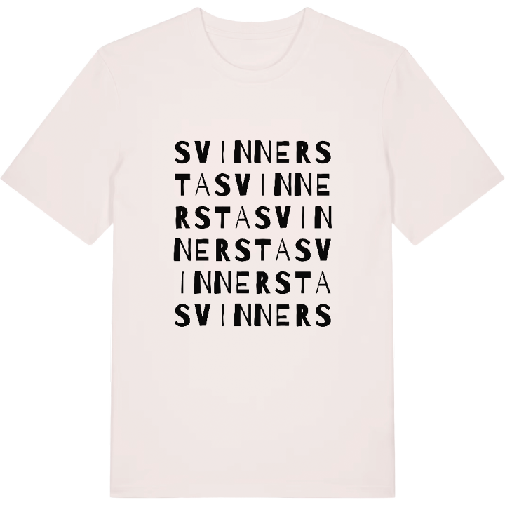 Svinnersta ordlek t-shirt – t-shirt från PinShirt