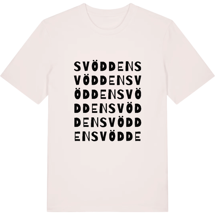 Svödden ordlek t-shirt – t-shirt från PinShirt