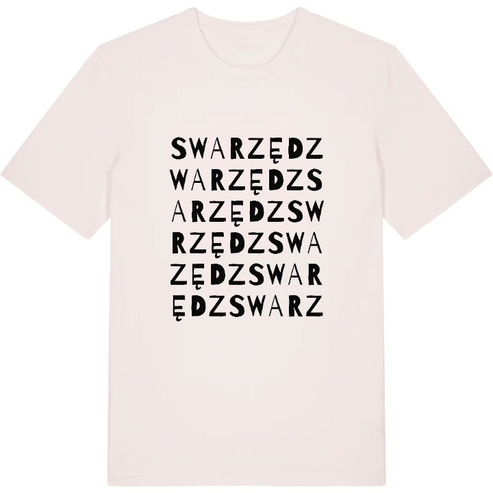 Swarzędz ordlek t-shirt – t-shirt från PinShirt
