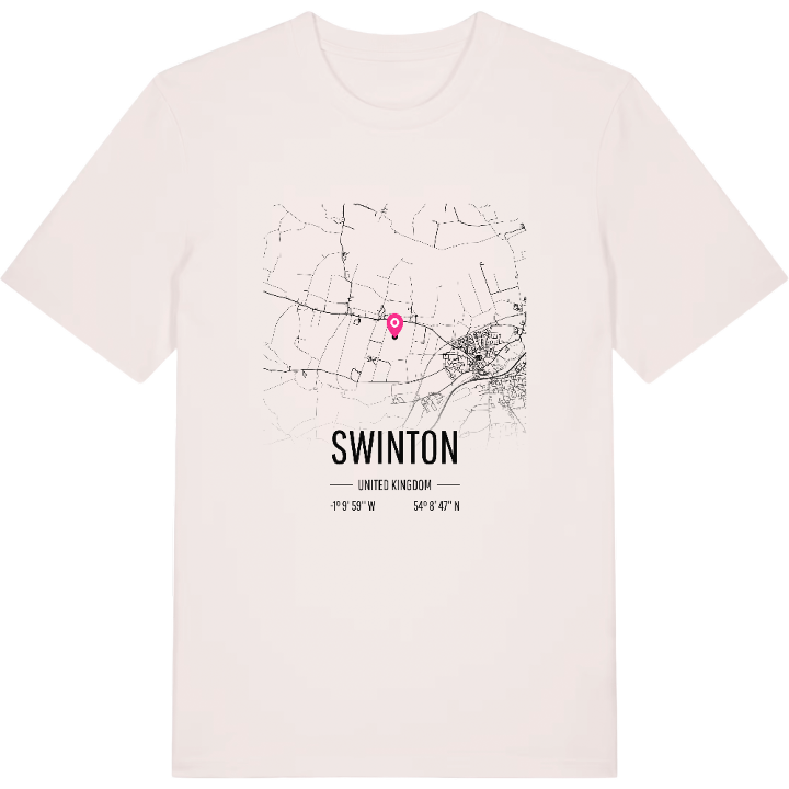 Swinton karta t-shirt – t-shirt från PinShirt