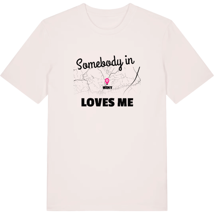 Någon i Świny älskar mig t-shirt – t-shirt från PinShirt