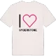 Jag älskar Syderstone t-shirt stort tryck