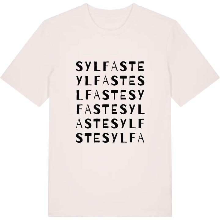 Sylfaste ordlek t-shirt – t-shirt från PinShirt