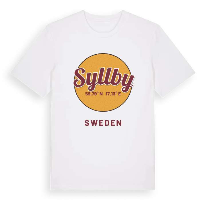 Syllby cirkel t-shirt – t-shirt från PinShirt