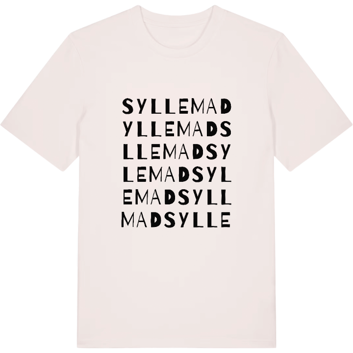 Syllemad ordlek t-shirt – t-shirt från PinShirt