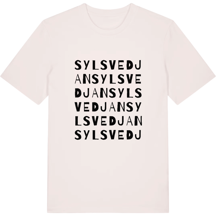 Sylsvedjan ordlek t-shirt – t-shirt från PinShirt