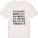 Sylvansborg ordlek t-shirt