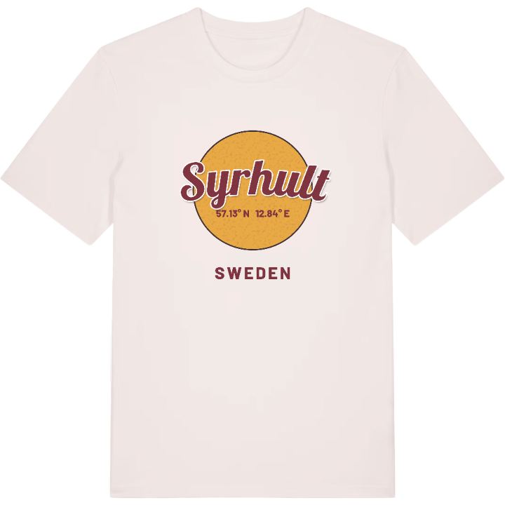 Syrhult cirkel t-shirt – t-shirt från PinShirt